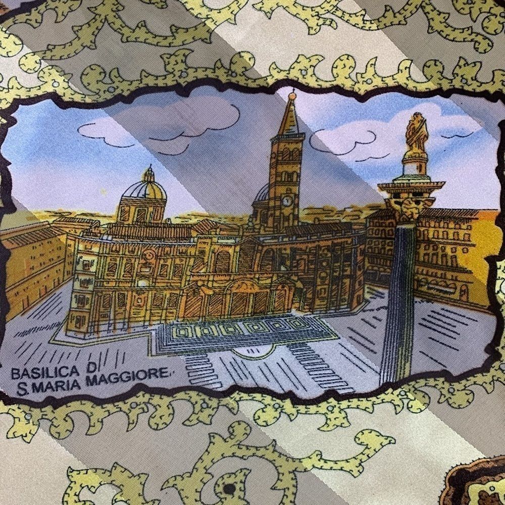 Italian Rome Landmarks scarf - Picture 7 of 12